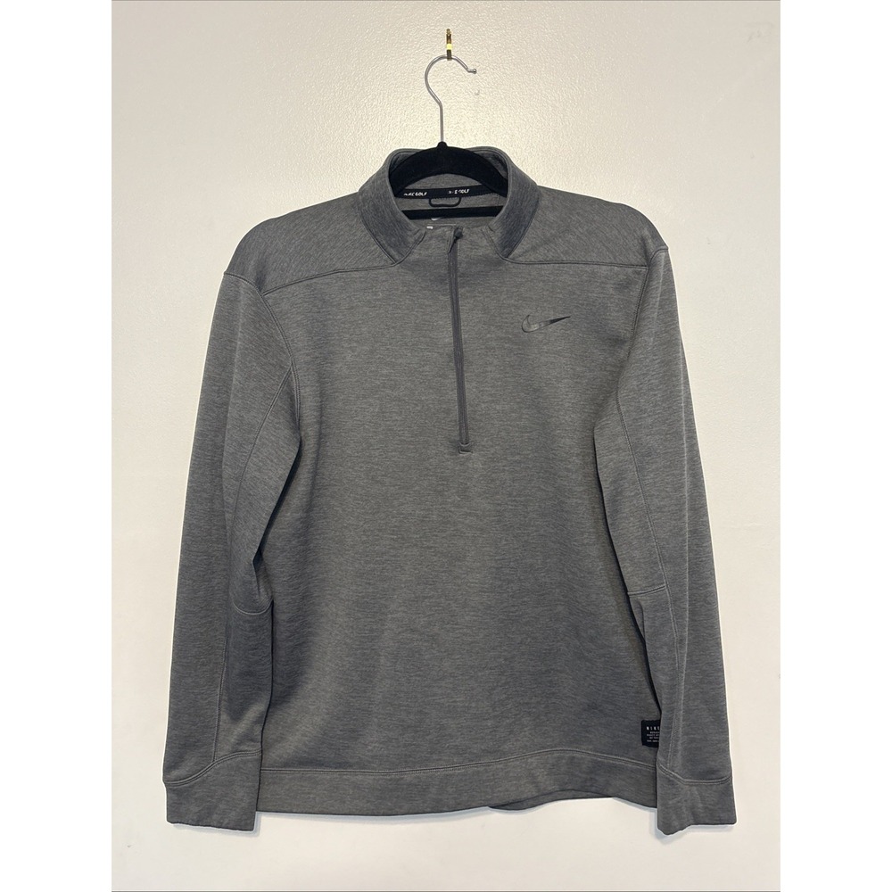 Nike Golf Pullover Heather Gray Size M